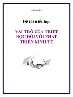 Đề tài triết học 