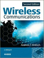 .WIRELESS COMMUNICATIONSW ireless Communications, Second Edition Andreas F. Molisch © 2011 John ppsx