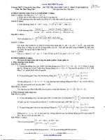 Đề thi thử đại học môn toán khối A trường chuyên Lê Quý Đôn- Vũng Tàu ppt