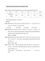 PHƯƠNG PHÁP 4. PP BẢO TOÀN ĐIỆN TÍCH doc