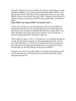 Lấy dữ liệu dùng Stored Procedure doc