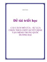 Đề tài triết học 