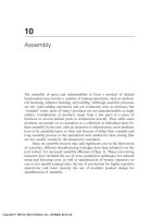 Manufacturing Design, Production, Automation, and Integration Part 10 pdf