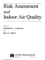 Risk Assessment and Indoor Air Quality - Chapter 1 docx
