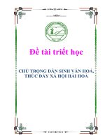 Đề tài triết học 