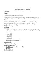 Bài 56: CÁC TÁC DỤNG CỦA ÁNH SÁNG pdf