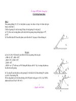 Đề tham khảo học sinh giỏi lý quang học ppsx