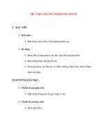 THƯ VIỆN CHƯƠNG TRÌNH CON CHUẨN pptx