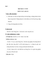 Bài 1 HIỆP HỘI CC NƯỚC ĐƠNG NAM (ASEAN) potx