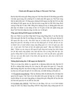 8.4 Chính sách đối ngoại của Đảng và Nhà nước Việt Nam doc