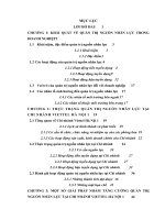 quản trị nguồn nhân lực tại chi nhánh viettel hà nội 1