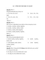 Bài 7: TÍNH CHẤT HOÁ HỌC CỦA BAZƠ ppsx
