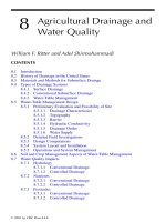 AGRICULTURAL NONPOINT SOURCE POLLUTION: Watershed Management and Hydrology - Chapter 8 potx