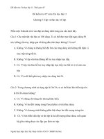 Đề kiểm tra Tin học lớp 11 pps