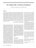 Khập khiễng: Đánh giá và chẩn đoán pptx