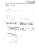 NGÔN NGỮ LẬP TRÌNH C/C++: CÂU LỆNH ppt