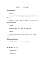 Tiết 50: NHIÊN LIỆU docx