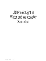 Ultraviolet Light in Water and Wastewater Sanitation - Chapter 1 pptx