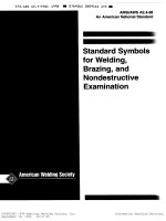 Standard Symbols for Welding, Brazing and Nondestructive Exmination doc