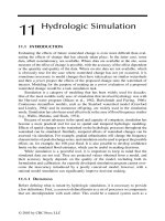Modeling Hydrologic Change: Statistical Methods - Chapter 11 pps