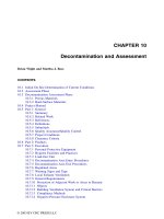 Biological Risk Engineering Handbook: Infection Control and Decontamination - Chapter 10 pdf