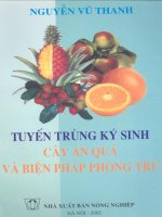 Tuyến trùng ký sinh cây ăn quả và biện pháp phòng trừ part 1 pps