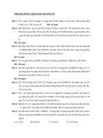 PHƯƠNG PHÁP 2. BẢO TOÀN NGUYÊN TỐ pot