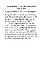 Nguyên nhân và các triệu chứng bệnh đau dạ dày pdf