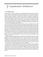 RESTORATION AND MANAGEMENT OF LAKES AND RESERVOIRS - CHAPTER 7 pps