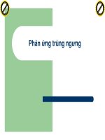 Phản ứng trùng ngưng pdf
