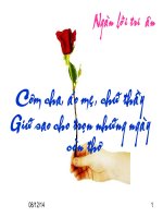 Giáo án điện tử sinh học: Sinh học lớp 12-Giáo án Sinh học lớp 12 ppt