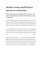 Dẫn đầu xu hướng cùng BST Resort mùa thu của Christian Dior potx