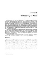 The Basics of Oil Spill Cleanup - Chapter 7 potx