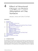 Geochemical and Hydrological Reactivity of Heavy Metals in Soils - Chapter 4 docx