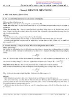 Chương I: Điện tích-điện trường ppt