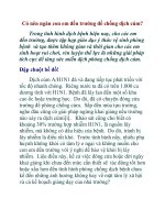 Có nên ngăn con em đến trường để chống dịch cúm? ppsx