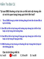 Giáo án điện tử môn sinh học: sinh học lớp 12- Quá trình hình thành quần thể thích nghi ppsx