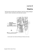 GIS Applications for Water, Wastewater, and Stormwater Systems - Chapter 8 ppsx