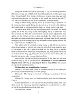 lợi nhuận và các biện pháp làm tăng lợi nhuận tại công ty cung ứng và dịch vụ hàng không