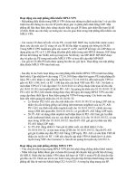 Hoạt động của mặt phẳng điều khiển MPLS VPN pps