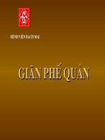 bệnh học giãn phế quản
