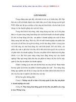 hoàn thiện bộ máy quản lý tiêu thụ sản phẩm ở doanh nghiệp sản xuất