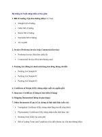 Bộ chứng từ Xuất ppsx