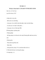 TIN HỌC 10LÀM QUEN VỚI HỆ ĐIỀU HÀNH pps