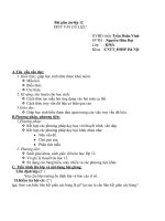 Bài giáo án lớp 12 TRUY VẤN DỮ LIỆU pptx