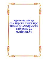 Nghiên cứu triết học 