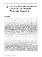 RESTORATION AND MANAGEMENT OF LAKES AND RESERVOIRS - CHAPTER 4 docx