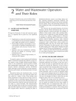 Handbook of Water and Wastewater Treatment Plant Operations - Chapter 2 potx