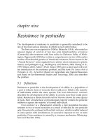 Chemical Pesticides: Mode of Action and Toxicology - Chapter 9 pdf