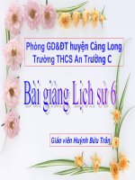 Bài giảng điện tử môn lịch sử: Chính sách cai trj của thực dân ppt